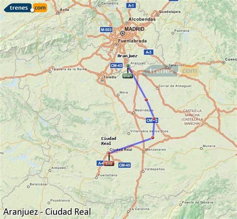 Aranjuez → Ciudad Real by Train from £23.48